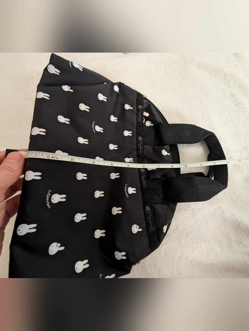LeSportsac Miffy Domed Bowler Bowling Crossbody Bag - Picture 13 of 15
